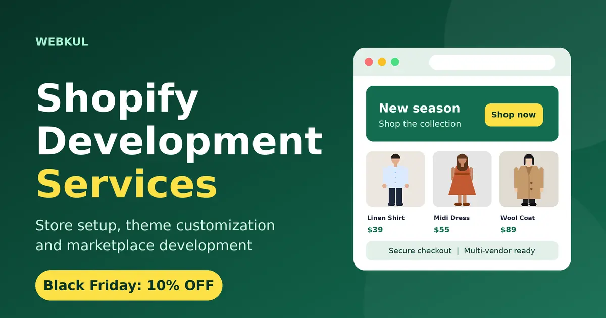 Shopify development services